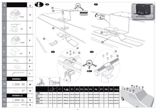 KIT CARGO-TECK 011