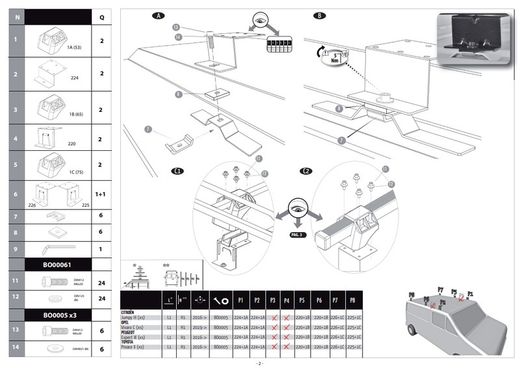 KIT CARGO-TECK 012