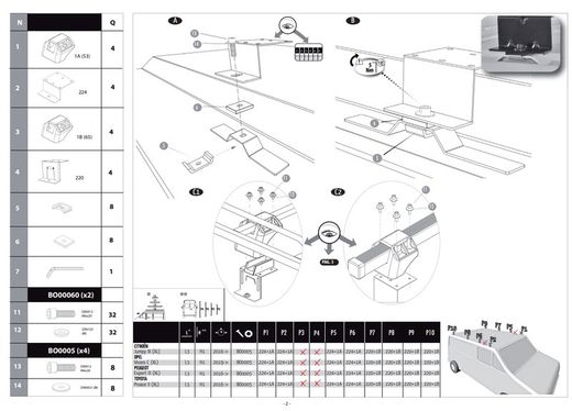 KIT CARGO-TECK 013
