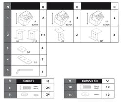 KIT CARGO-TECK 041