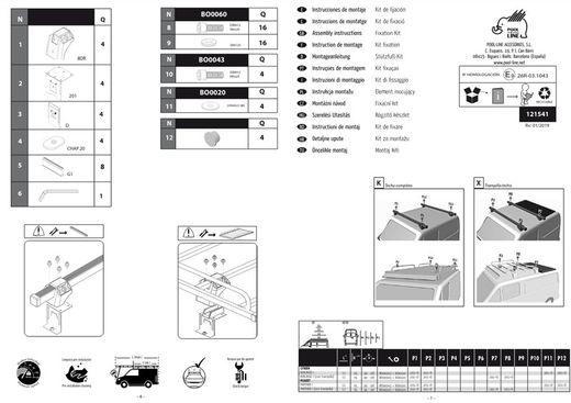 KIT CARGO-TECK 541