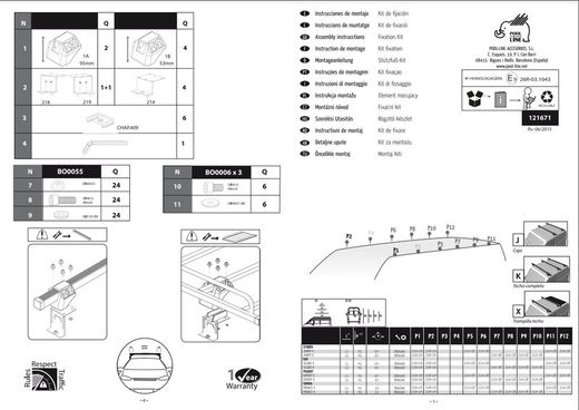 KIT CARGO-TECK 671