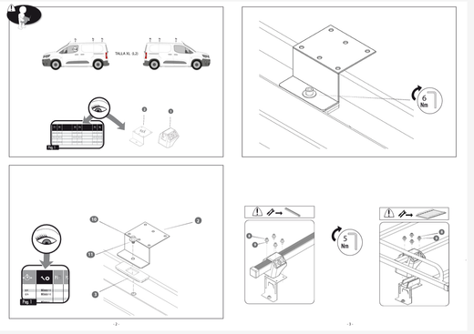 KIT CARGO-TECK RACK 082