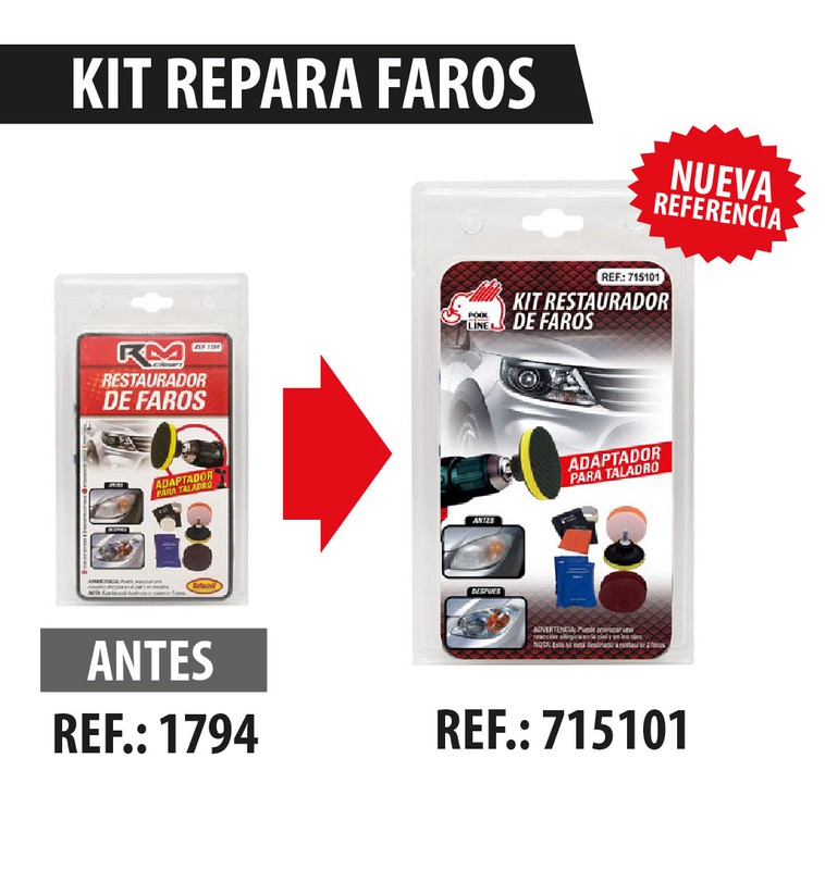 Kit Restauración Y Reparación Faros — The boutique for your car