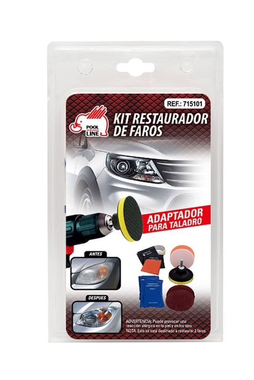 KIT RESTAURACIÓN Y REPARACIÓN FAROS POOL LINE