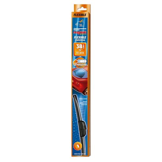 ***LIMPIAPARABRISAS GOMA TRASERA POOL LINE MED. 38 CM ( 1 UNIDAD) ENVASE CAJA