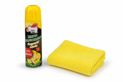 LIMPIA SALPICADEROS 650 ml CLEAN AROMA LIMON + BAYETA