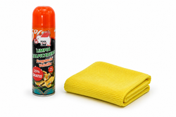 LIMPIA SALPICADEROS 650 ml CLEAN AROMA VAINILLA + BAYETA