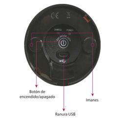 LUZ EMERGENCIA V16 " FLASHPRO" USB