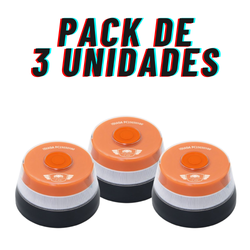 Pack de 3 Balizas de emergencia con Geolocalización homologadas