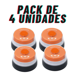 Pack de 4 Balizas de emergencia con Geolocalización homologadas