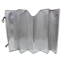 PARASOL ALUMINIZADO LASER CON VENTOSAS MED.145X70