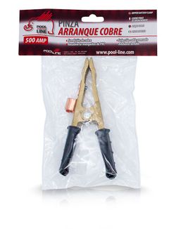 ***PINZA ARRANQUE MACIZA500AMP NEGRA