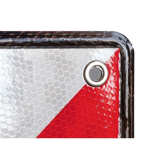 PLACA ALUMINIO SALIENTES EXTERIORES 50 X 50 V20. ANTIRAYADURAS