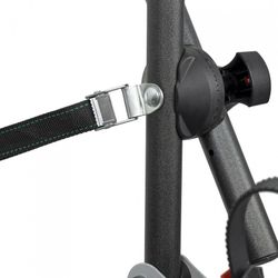 PORTABICICLETAS TRASERO "STAND UP" CAP. 3 BICICLETAS. SISTEMA RAILES.  ALUMINIO