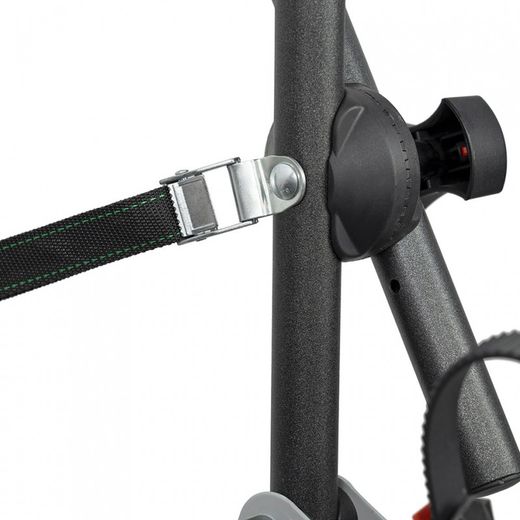 PORTABICICLETAS TRASERO "STAND UP" CAP. 3 BICICLETAS. SISTEMA RAILES.  ALUMINIO