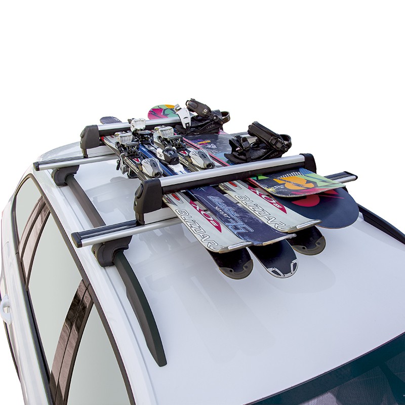 Portaesquís y tabla de snowboard Serie 600