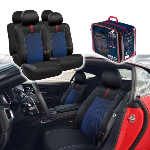 RED BULL RACING JUEGO FUNDAS INTERIORES SEMIMEDIDA BLACK / BLUE