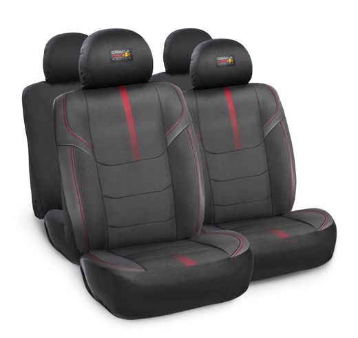 RED BULL RACING JUEGO FUNDAS INTERIORES SEMIMEDIDA BLACK / RED