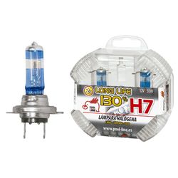 ***Ref.ant-461.H7LLBOX - SET 2 LAMPARAS H7 12V55W PX26d  Long Life 130%