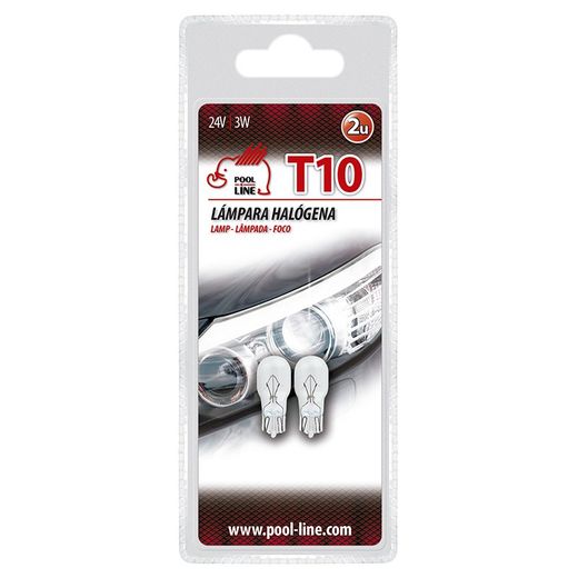 ***Ref.ant-462.T10.324BL - BLISTER 2 WEDGE/CONTROL SIN CASQUILLO T10 24V 3W