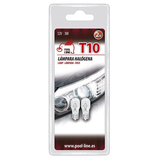 Ref.ant-462.T103BL - BLISTER 2 WEDGE/CONTROL SIN CASQUILLO T10 12V 3W