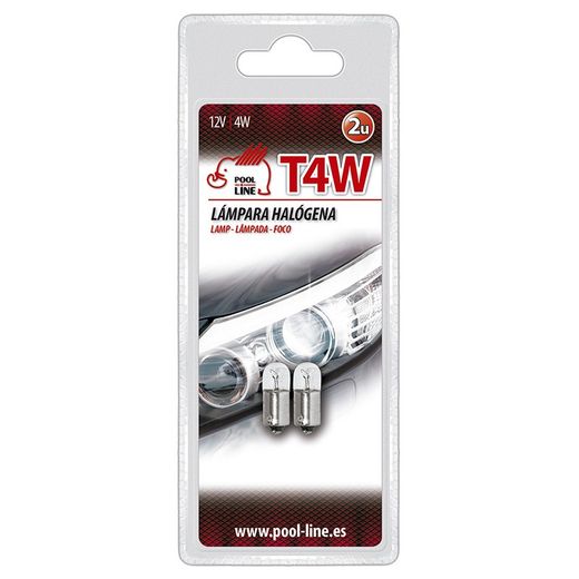 ***Ref.ant-462.T4WBL - BLISTER 2 TUBULARES CONTROL T4W 12V 4W Ba9s
