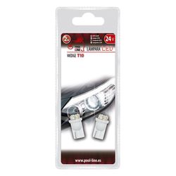 ***Ref.ant-463.LW244 - BLISTER 2 UNID. WEDGE T10 4LEDS 24V