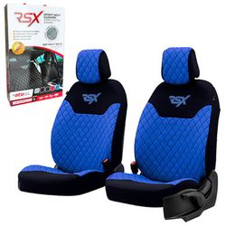 JUEGO 2 FUNDAS DELANTERAS UNIVERSALES RSX SPORT COLOR AZUL