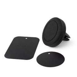 SOPORTE TELEFONO  POR IMAN Y COLOCACIÓN EN REJILLA AIRE