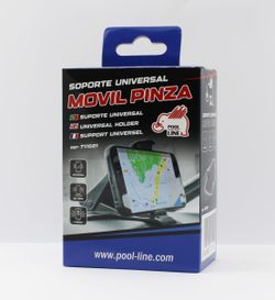 SOPORTE TELEFONO POR PINZA COLOCACIÓN EN CUADRO DE MANDOS