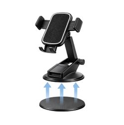 SOPORTE TELEFONO POR PINZA CON BRAZO ARTICULADO COLOCACIÓN EN PARABRISAS