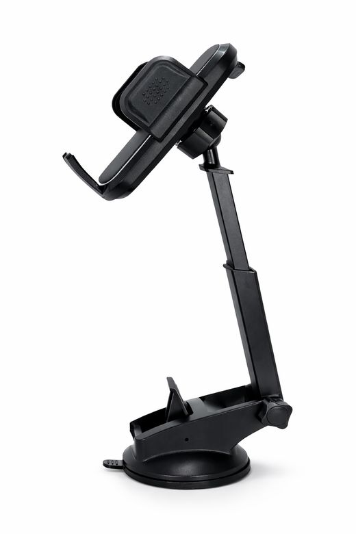 SOPORTE TELEFONO POR PINZA CON BRAZO ARTICULADO COLOCACIÓN EN PARABRISAS