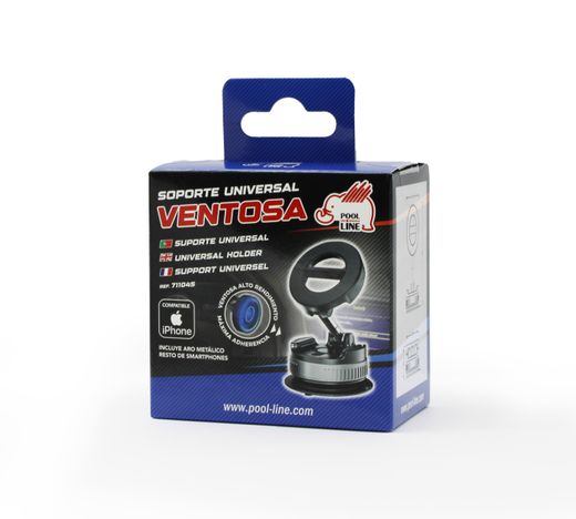 SOPORTE TELEFONO POR PINZA CON BRAZO ARTICULADO COLOCACION EN PARABRISAS