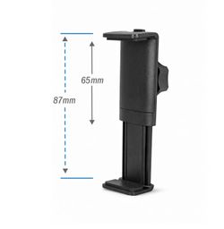 SOPORTE TELEFONO POR PINZA CON BRAZO ARTICULADO COLOCACIÓN EN PARABRISAS