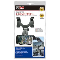 ***SOPORTE TELEFONO RM CONNECT POR PINZA CON BRAZO ARTICU Y COLOCACIÓN EN RETROVISOR INTERIOR ( 6 )