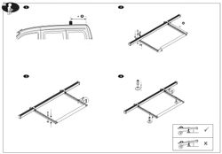 SOPORTES RULOS EXTENSIBLE CARGOTECK BARRAS 35X35
