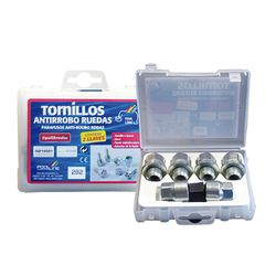 TUERCAS ANTIRROBO RUEDA R1-5T 2CH (12X1,25  LLAVE 21 )