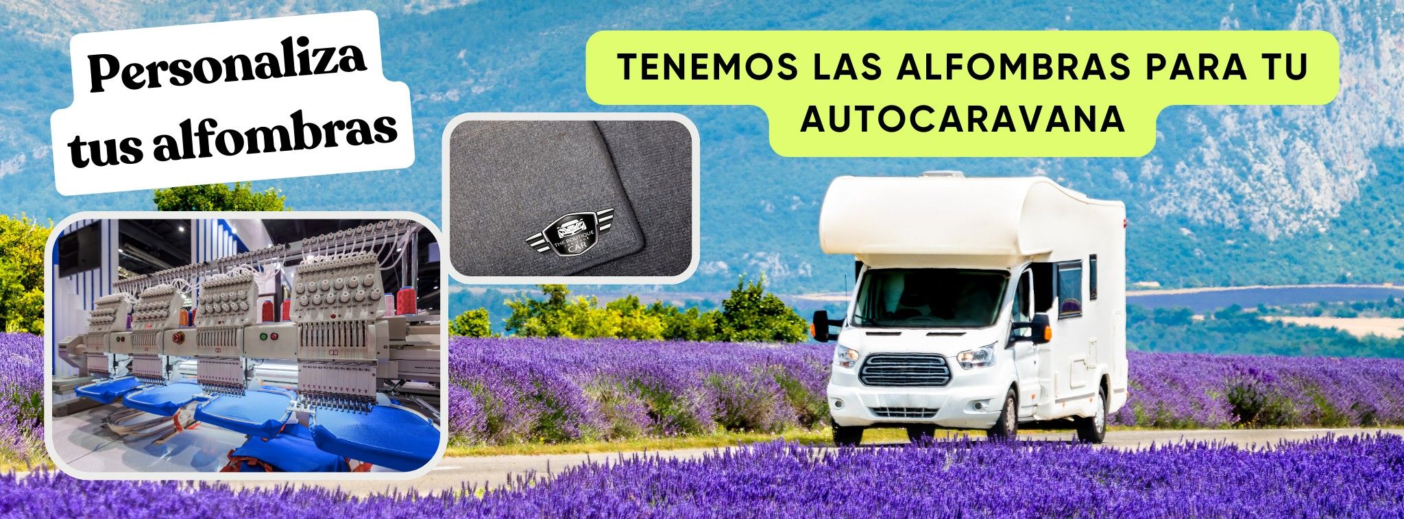 Alfombras personalizadas de autocaravana