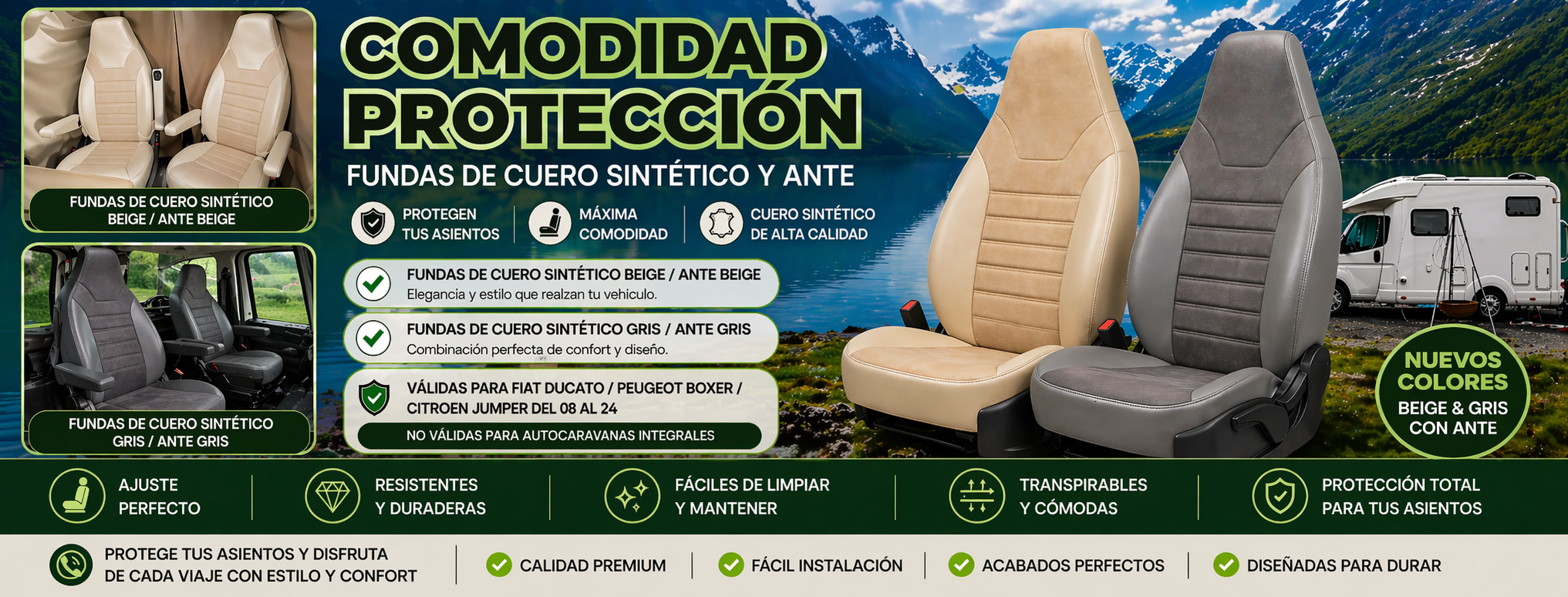 fundas de autocaravana